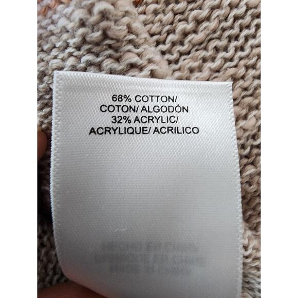 LUCKY BRAND Blue Orange Tan Baja Hippie Boho Hoodie SZ M - Picture 7 of 7